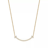 Collar Tiffany T Chapado en Oro